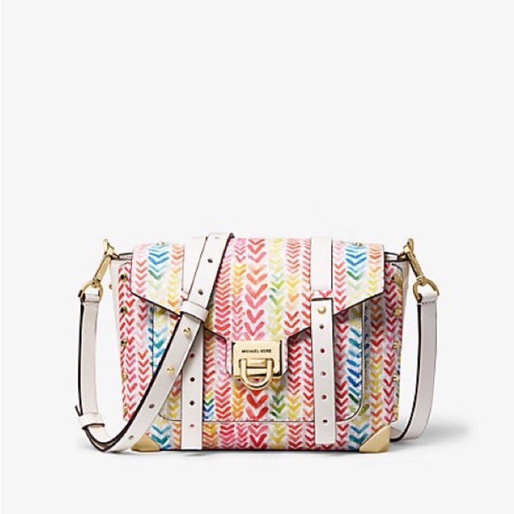 Michael Kors Multicolor Manhattan Crossbody Bag